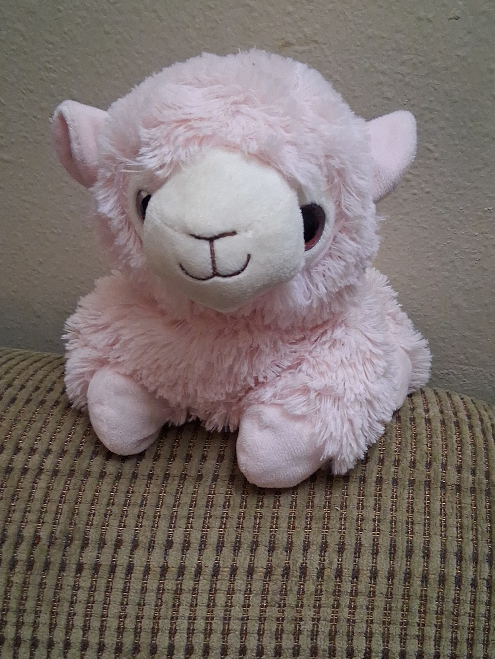Plush Pink Lamb Warmies Soft And Cuddly